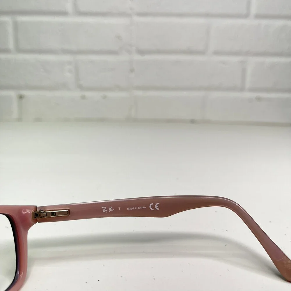 Ray-Ban RB1531 3580 Kids Eyeglasses Frames Purple Pink Square 48-16-130 1131
